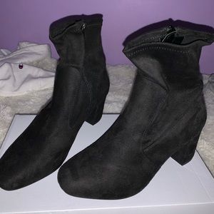 Black booties